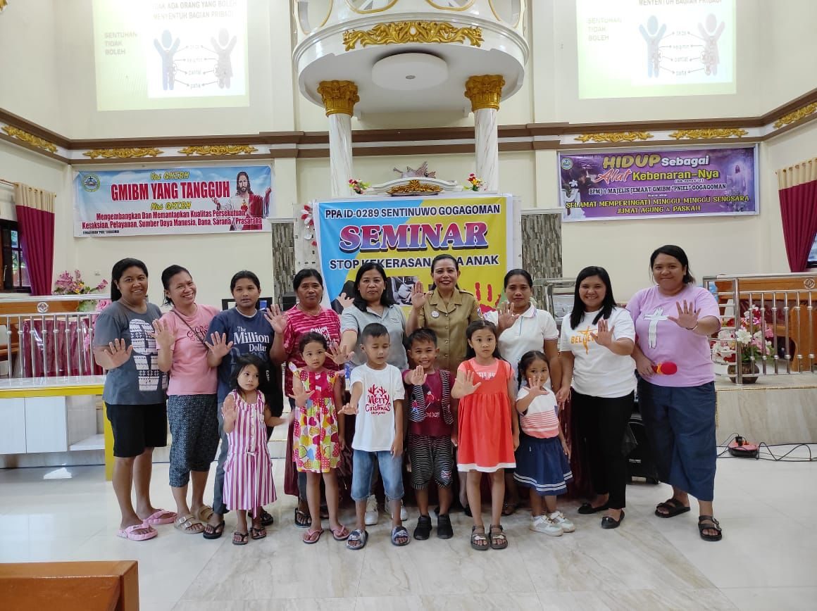 Dinas PP dan PA mengisi Seminar Perlindungan Anak dan Remaja di PPA Sentinuwo Gogagoman